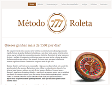 Tablet Screenshot of metodoroleta.org